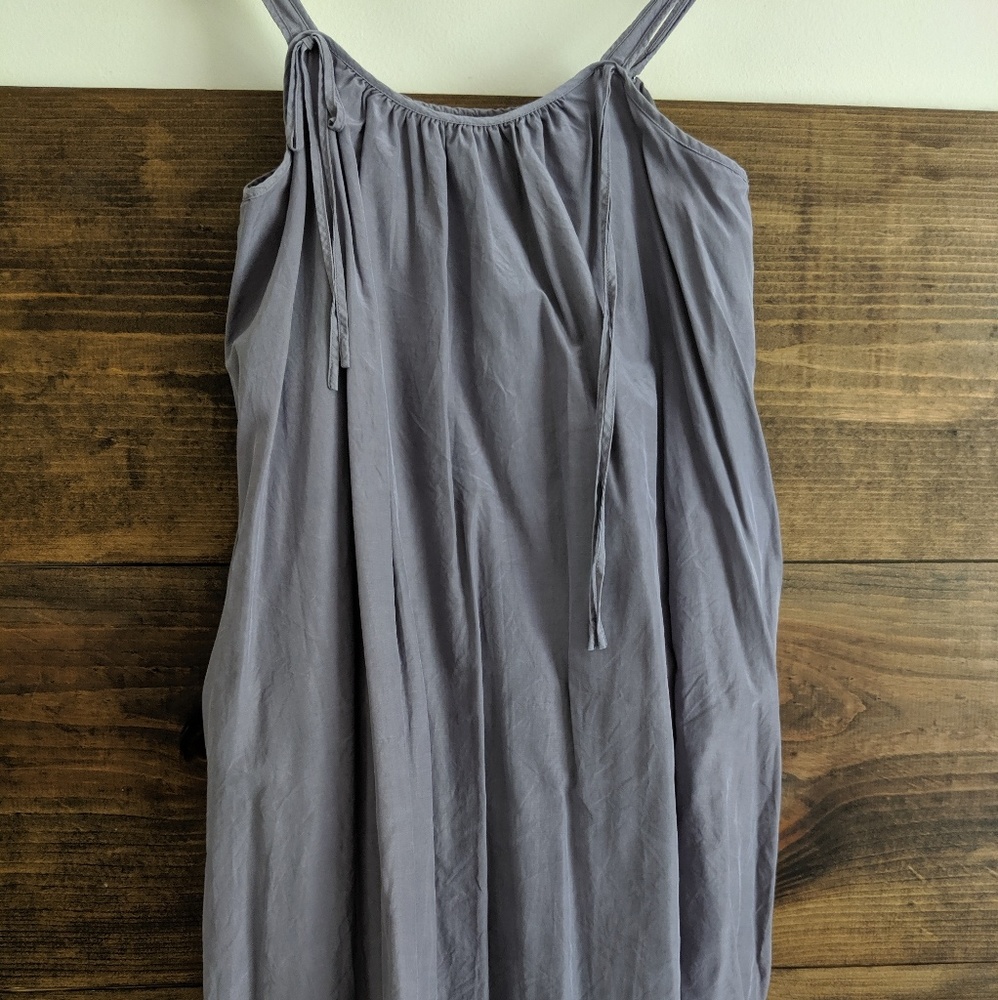 Silk mini dress